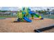 Colorful playground with slides and climbing structures, perfect for Gathering fun at 5226 Hophorn Dr, Edgewater, FL 32141