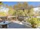 Relaxing shaded deck with outdoor seating at 1035 S State Road 415, New Smyrna Beach, FL 32168