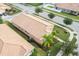 Single-story house with tile roof in a residential neighborhood at 3447 Poneta Ave, New Smyrna Beach, FL 32168