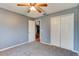 Bedroom featuring a closet and neutral carpet at 1277 Harms Way, Port Orange, FL 32129