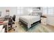 Comfortable bedroom featuring a desk and shuttered windows, creating a cozy and productive space at 452 Lime Ave, Daytona Beach, FL 32124