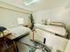 Unfinished basement offering potential for customization and additional living space, with natural light at 824 Garfish Ave, New Smyrna Beach, FL 32169
