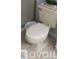 Standard bathroom with tile floors, glass shower door, and traditional toilet and vanity at 824 Garfish Ave, New Smyrna Beach, FL 32169