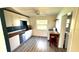 Modern kitchen with stainless steel appliances at 131 W Palm Way, Edgewater, FL 32132