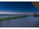 Night scene of beachfront balcony with views of the ocean and sky full of stars at 4621 S Atlantic Ave # 7101, Ponce Inlet, FL 32127
