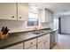 Kitchen with ample counter space and modern cabinetry at 4623 Saxon Dr, New Smyrna Beach, FL 32169