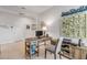 Inviting office space featuring a wooden desk, chair, seashell decor, and ample storage solutions at 270 Eagle Harbor Way, Daytona Beach, FL 32124