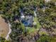 Aerial view of house and property, showing location at 335 Woodridge Dr, Geneva, FL 32732