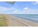 Stunning ocean view from balcony at 5203 S Atlantic Ave # 814B, New Smyrna Beach, FL 32169