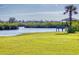 Scenic waterfront property with dock and gazebo at 977 Bay Dr, New Smyrna Beach, FL 32168