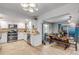 Bright kitchen and dining area with stainless steel appliances, and a seamless flow for entertaining at 1052 Tompkins Dr, Port Orange, FL 32129