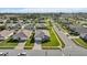 Aerial view of house and surrounding neighborhood at 230 Oak Branch Dr, Edgewater, FL 32141
