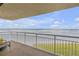Enjoy breathtaking ocean views from this condo's private balcony with comfortable seating at 4811 Saxon Dr # C102, New Smyrna Beach, FL 32169