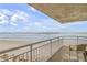 This condo's balcony offers sweeping views of the ocean at 4811 Saxon Dr # C102, New Smyrna Beach, FL 32169