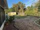 Large backyard with shed and fence at 109 Western Ave, Edgewater, FL 32132