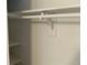 Spacious closet with shelves and hanging rod at 1500 Wildrose Ln, Daytona Beach, FL 32117