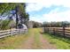 Long private driveway leading to the property at 187 N Samsula Dr, New Smyrna Beach, FL 32168