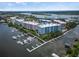 Waterfront community with boat docks and condos at 2 Riverwalk Dr # 502, New Smyrna Beach, FL 32169