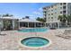 Community pool and spa for relaxing and recreation at 2 Riverwalk Dr # 502, New Smyrna Beach, FL 32169