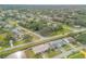 Aerial view showing home's location in neighborhood at 2304 Date Palm Dr, Edgewater, FL 32141