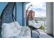 Private balcony showcasing two comfortable hanging chairs at 3 Riverwalk Dr # 401, New Smyrna Beach, FL 32169