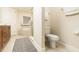 Modern bathroom with separate shower and toilet area at 3 Riverwalk Dr # 401, New Smyrna Beach, FL 32169