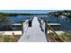 Private dock with water access and boat slips at 3 Riverwalk Dr # 401, New Smyrna Beach, FL 32169