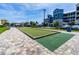 Community shuffleboard court with ample parking at 3 Riverwalk Dr # 401, New Smyrna Beach, FL 32169