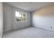 Unfinished bedroom with a large window and recessed lighting at 3046 Isles Way, New Smyrna Beach, FL 32168