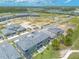 Aerial view of new homes under construction in a community at 3066 Isles Way, New Smyrna Beach, FL 32168