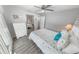 Bright bedroom with a queen-size bed and plenty of closet space at 4367 S Peninsula Dr, Ponce Inlet, FL 32127