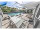 Enjoy this spacious pool and patio area at 4367 S Peninsula Dr, Ponce Inlet, FL 32127