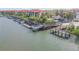 Private boat docks and waterfront access at 460 Bouchelle Dr # 304, New Smyrna Beach, FL 32169