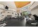 Well-equipped fitness center with cardio and weight machines at 4628 Harbour Village Blvd # 2206, Ponce Inlet, FL 32127