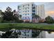 Condo building with water view. Modern architectural style at 5300 S Atlantic Ave # 16201, New Smyrna Beach, FL 32169