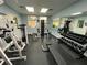 Strength training area with free weights and machines at 5300 S Atlantic Ave # 16201, New Smyrna Beach, FL 32169