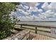 Scenic wooden pier overlooking the bay at 6612 S Atlantic Ave # 201, New Smyrna Beach, FL 32169