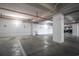 Clean and spacious parking garage with designated spots at 701 N Atlantic Ave # 102, New Smyrna Beach, FL 32169