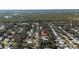 Aerial view showing home's location in residential neighborhood at 826 E 12Th Ave, New Smyrna Beach, FL 32169