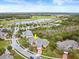 Aerial view showing home's location in a community at 121 Sedona Cir, Daytona Beach, FL 32124