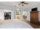 Main bedroom with walk-in closet and en-suite bathroom at 121 Sedona Cir, Daytona Beach, FL 32124