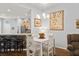 Small dining area with white table and chairs, near kitchen at 121 Sedona Cir, Daytona Beach, FL 32124