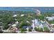 Aerial view of property near the water at 221 Columbus Ave, New Smyrna Beach, FL 32169