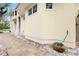 Sidewalk leading to the house entrance at 221 Columbus Ave, New Smyrna Beach, FL 32169