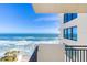 Stunning ocean view from private balcony at 2947 S Atlantic Ave # 1105, Daytona Beach Shores, FL 32118