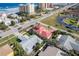 Two story house with red roof near the beach at 3726 S Atlantic Ave, New Smyrna Beach, FL 32169