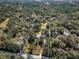 Aerial view of property showing home and expansive land at 384 W Ariel Rd, Edgewater, FL 32141