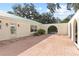 Brick patio and entrance to the house at 384 W Ariel Rd, Edgewater, FL 32141