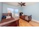 Two twin beds in a room with an ocean view at 3851 S Atlantic Ave # 701, Daytona Beach Shores, FL 32118