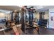 Well-equipped fitness center with various exercise machines at 3851 S Atlantic Ave # 701, Daytona Beach Shores, FL 32118